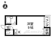 大阪府枚方市津田西町１丁目（賃貸アパート1R・2階・23.00㎡） その2