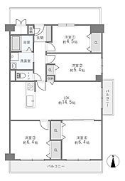 間取図画像 4LDK