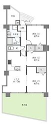 アメリア1番館 3LDKの間取図画像