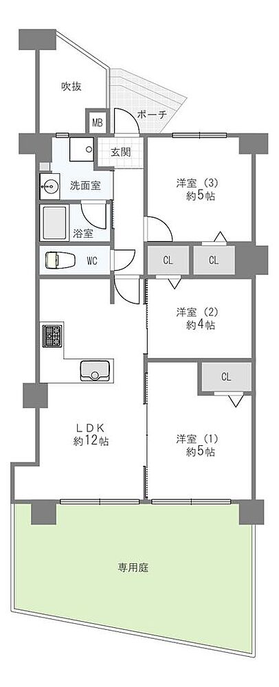◎フルリフォーム済みの綺麗な室内で、ペットと一緒に暮らせます♪(※条件付き)