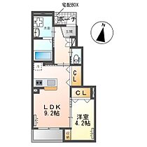 エルフォルク  ｜ 千葉県柏市松ケ崎（賃貸アパート1LDK・1階・38.84㎡） その2