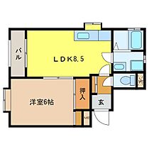 ソシア我孫子 403 ｜ 千葉県我孫子市本町１丁目（賃貸マンション1LDK・2階・35.12㎡） その2