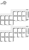 レオパレスサンフラワー 206 ｜ 千葉県我孫子市中峠台3-3（賃貸アパート1K・2階・20.28㎡） その8