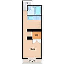 ベルメゾン50 205 ｜ 茨城県筑西市一本松（賃貸マンション1DK・2階・25.05㎡） その2