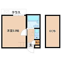 CASA取手 101 ｜ 茨城県取手市白山１丁目（賃貸アパート1K・1階・16.25㎡） その2