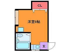 ユキミハウス 201 ｜ 茨城県取手市新町４丁目（賃貸マンション1R・2階・17.80㎡） その2