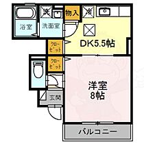 奈良県橿原市土橋町（賃貸アパート1DK・1階・34.65㎡） その2