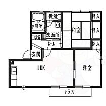 奈良県橿原市常盤町（賃貸アパート2LDK・1階・50.07㎡） その2