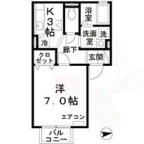 奈良県大和高田市大字有井（賃貸アパート1K・1階・28.75㎡） その2