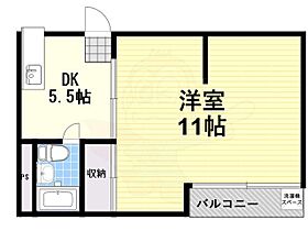 メゾン白鳥  ｜ 奈良県橿原市久米町（賃貸マンション1DK・1階・31.40㎡） その2