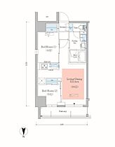 アーバネックス錦糸町II 201 ｜ 東京都墨田区太平1丁目11-5（賃貸マンション2LDK・2階・40.34㎡） その2