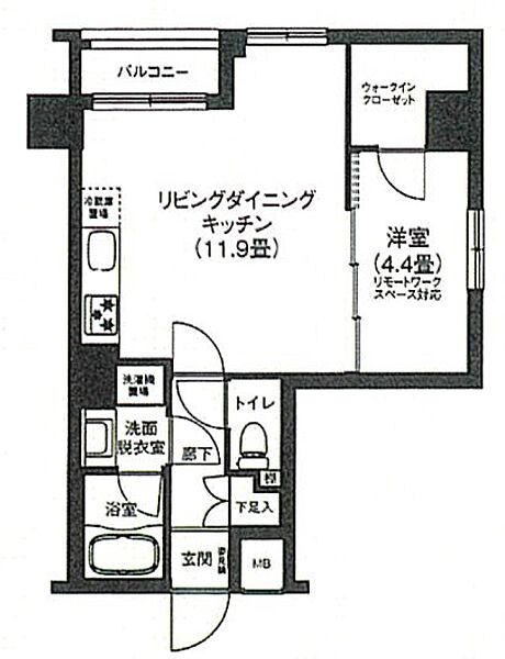 アイルプレミアム押上ノルド 309｜東京都墨田区東向島4丁目(賃貸マンション1LDK・3階・40.94㎡)の写真 その2