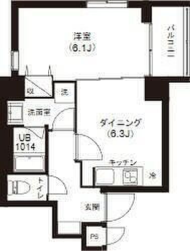 レピュア両国レジデンス 303｜東京都墨田区石原4丁目(賃貸マンション1DK・3階・31.16㎡)の写真 その2