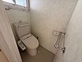 1階のトイレで...