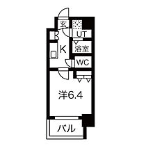 ジアコスモ九条シエル 403 ｜ 大阪府大阪市西区九条南3丁目（賃貸マンション1K・4階・22.88㎡） その2