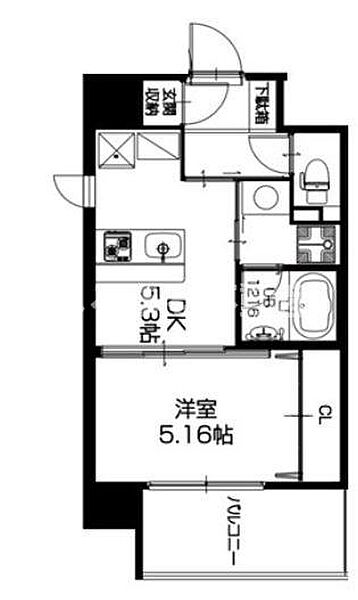 Da Vinchi 702｜大阪府大阪市西区立売堀3丁目(賃貸マンション1DK・7階・29.11㎡)の写真 その2