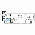 Aden京町堀イースト2階12.8万円