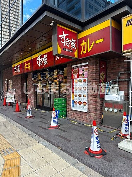 画像18:【ファーストフード】すき家 長堀橋駅南店まで539ｍ