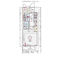 ザ・ウエストマークシティプレミアム 202 ｜ 大阪府大阪市西区九条2丁目4-9（賃貸マンション1K・2階・21.60㎡） その2