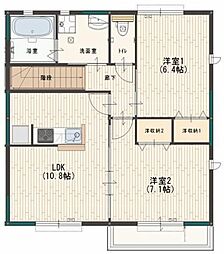 さくらメゾン 2LDKの間取図画像