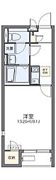 レオネクストカサグランデ 1Kの間取図画像