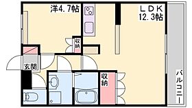 フェアリーフィールド2  ｜ 兵庫県加古川市加古川町大野463-1（賃貸アパート1LDK・2階・42.30㎡） その2