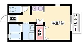 兵庫県加古川市西神吉町岸415-10（賃貸アパート1R・2階・23.60㎡） その2