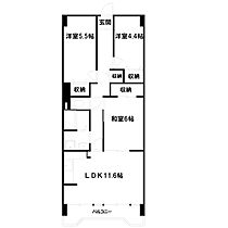 藤和東加古川ハイタウンC棟  ｜ 兵庫県加古川市野口町野口129-46（賃貸マンション3LDK・6階・67.20㎡） その2