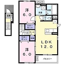 リアン・ファミーリエ  B  ｜ 兵庫県加古川市加古川町友沢91-1（賃貸アパート2LDK・2階・60.10㎡） その2