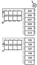 レオパレスヴィラ東加古川  ｜ 兵庫県加古川市野口町北野602-1（賃貸アパート1K・1階・23.18㎡） その9