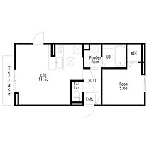 ケルプ  ｜ 兵庫県加古川市加古川町中津字三俣529-1（賃貸アパート1LDK・2階・42.12㎡） その2