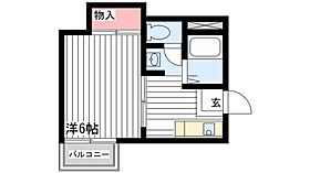 ハイツレオ 201 ｜ 兵庫県加古川市野口町二屋284-5（賃貸アパート1K・2階・23.00㎡） その2