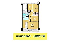 四季彩都いちょう館B棟 3LDKの間取図画像