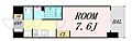 BPRレジデンス天満橋7階8.3万円