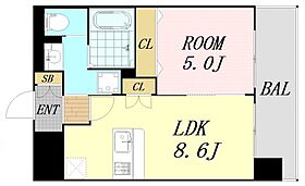 Luxe新大阪1  ｜ 大阪府大阪市淀川区西宮原1丁目（賃貸マンション1DK・6階・34.65㎡） その2