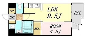 スプランディッド新大阪V  ｜ 大阪府大阪市淀川区木川東3丁目（賃貸マンション1LDK・4階・35.86㎡） その2