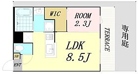 リアコート豊中岡町II  ｜ 大阪府豊中市宝山町（賃貸アパート1LDK・1階・25.37㎡） その2