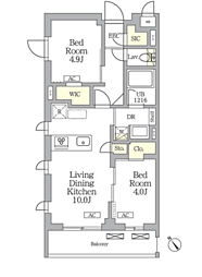 グランパークレジデンス千駄ヶ谷 2階/201