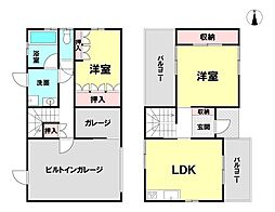 西庄　中古戸建　2階2LDK