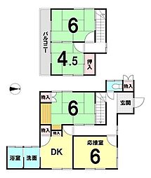 大谷　中古戸建　2階4DK