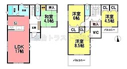 春日井市第3上田楽町坊之越　新築　全3棟