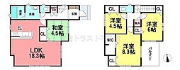 春日井市第3上田楽町坊之越　新築　全3棟