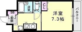 ブルームライフ兵庫 304 ｜ 兵庫県神戸市兵庫区入江通2丁目2-16（賃貸マンション1K・3階・24.95㎡） その2