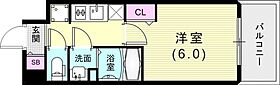 プレサンス神戸長田ラディアラ 311 ｜ 兵庫県神戸市長田区若松町1丁目9-2（賃貸マンション1K・3階・21.46㎡） その2