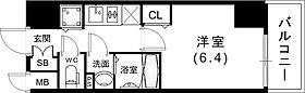 プレサンスみなと元町駅前  ｜ 兵庫県神戸市中央区栄町通5丁目1-22（賃貸マンション1K・11階・23.01㎡） その2