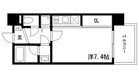 アーデンタワー神戸元町 405 ｜ 兵庫県神戸市中央区元町通6丁目1-9（賃貸マンション1R・4階・25.20㎡） その2