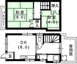 友田町1丁目貸家（ガレージ込）  ｜ 兵庫県神戸市灘区友田町1丁目（賃貸一戸建2DK・1階・40.35㎡） その2