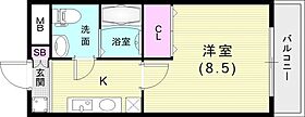 ピエタテール上沢 202 ｜ 兵庫県神戸市兵庫区上沢通4丁目1-11（賃貸マンション1K・2階・23.93㎡） その2