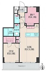 間取図画像 1SLDK