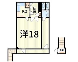 丸松ビルの間取図画像